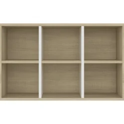 Estantería Rimal 6 compartimentos 98x66x30 cm