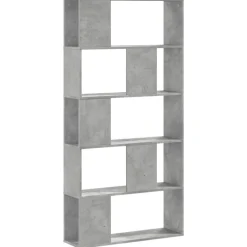 Estantería Trigo 5 niveles 162,5x80,5x23,5 cm