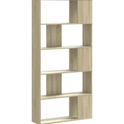 Estantería Trigo 5 niveles 162,5x80,5x23,5 cm