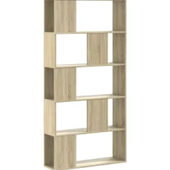 Estantería Trigo 5 niveles 162,5x80,5x23,5 cm