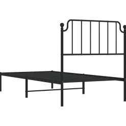 Estructura de cama Bear con cabecero metal negro