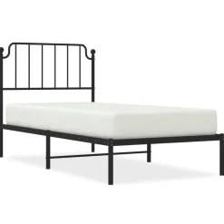 Estructura de cama Bear con cabecero metal negro