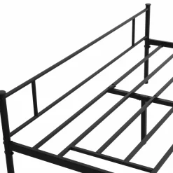 Estructura de cama Celine Homcom negro 106x158x211 cm