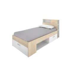 Estructura de cama Lanka con cabecero 95x217x97 cm