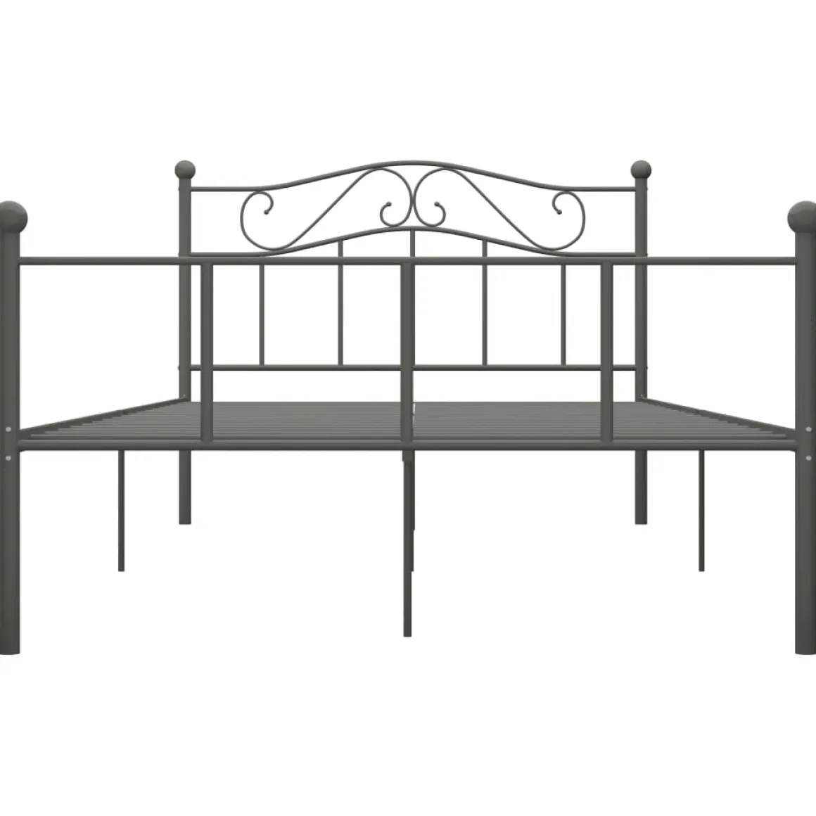 Estructura de cama River metal 95 cm
