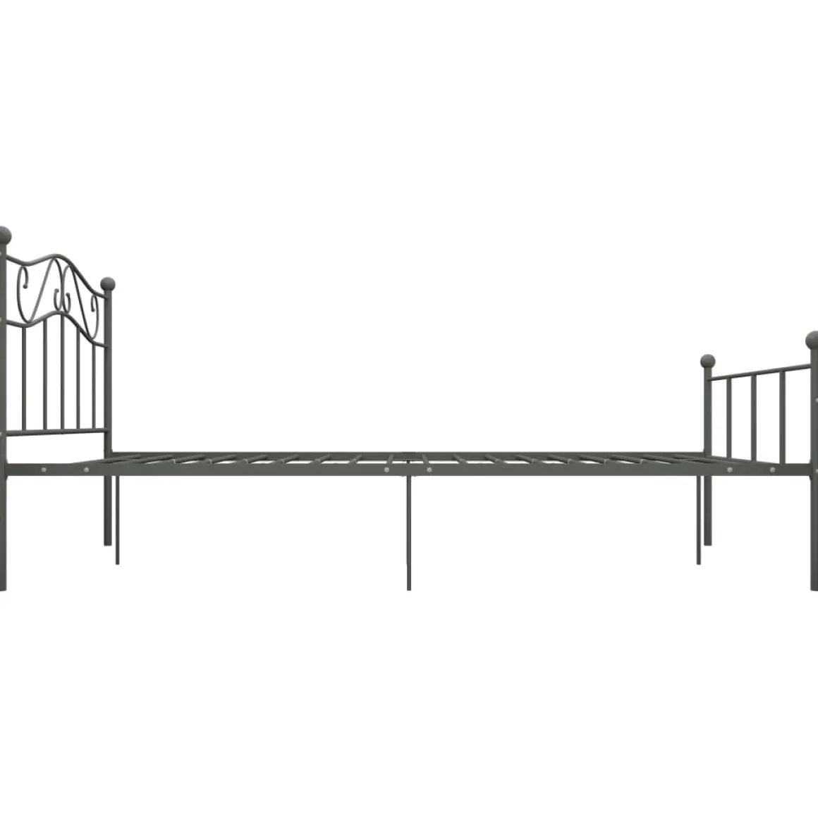 Estructura de cama River metal 95 cm