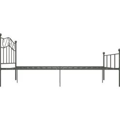 Estructura de cama River metal 95 cm