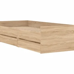Estructura de cama Solmar 2 cajones + somier 50x93x193 cm