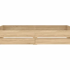 Estructura de cama Solmar 2 cajones + somier 50x93x193 cm