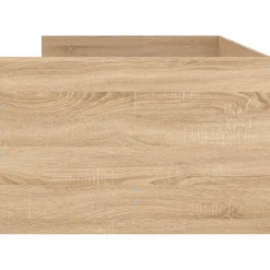 Estructura de cama Vita con 2 cajones + panel trasero 50 cm