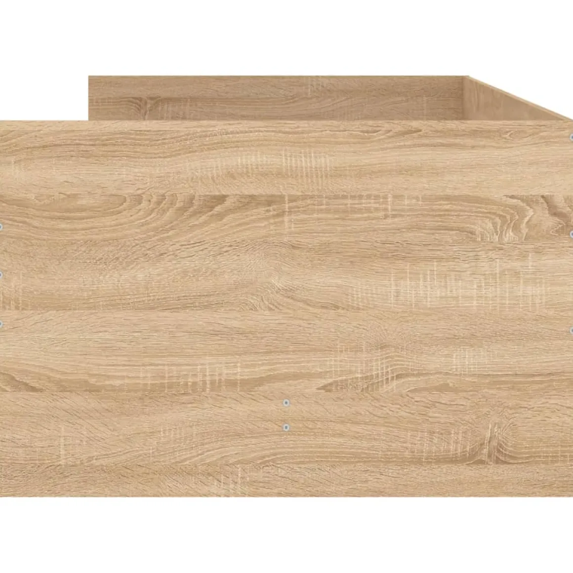 Estructura de cama Vita con 2 cajones + panel trasero 50 cm