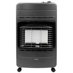 Estufa de gas Infiniton HG-FL3 4200W ignición electrónica y diseño plegable A negro