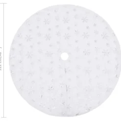 Falda para árbol de Navidad Copo blanco Ø122 cm