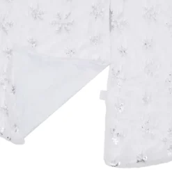 Falda para árbol de Navidad Copo blanco Ø122 cm
