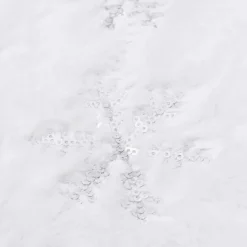 Falda para árbol de Navidad Copo blanco Ø150 cm