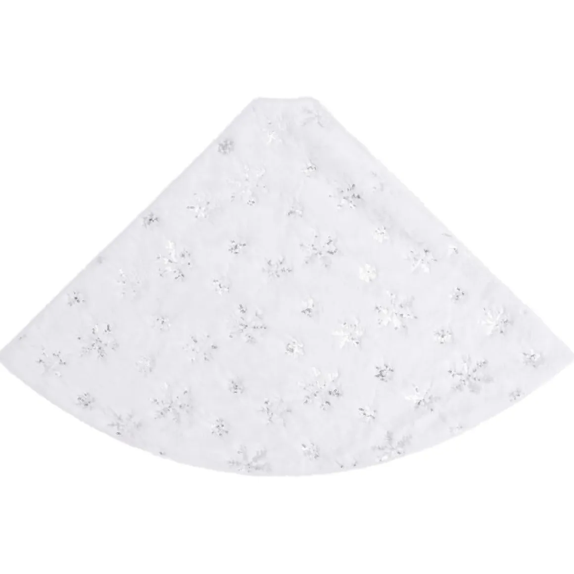 Falda para árbol de Navidad Copo blanco Ø150 cm
