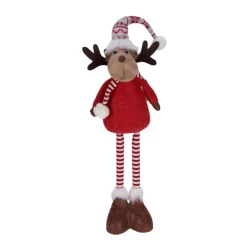 Figura decorativa Reno diseño pierna largas 46 cm