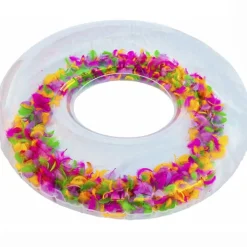 Flotador circular plumas multicolor Ø91 cm