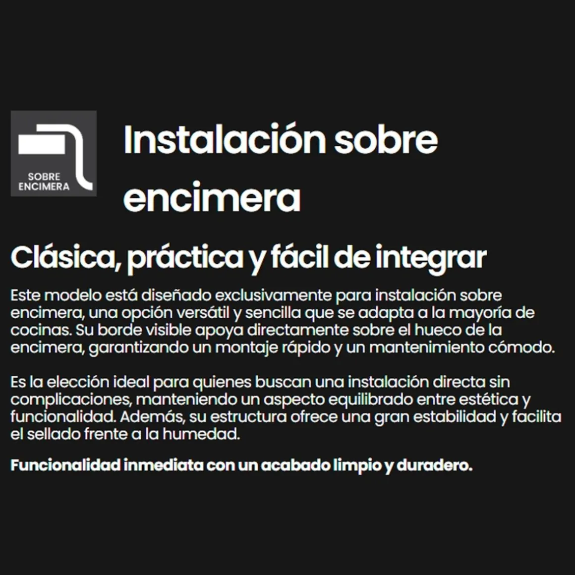 Fregadero Infiniton Belcanto49C1 1 cubeta con desagüe y cestillo acero inoxidable satinado 50 cm