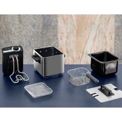 Freidora Cecotec CleanFry 1,5L 1000W inox