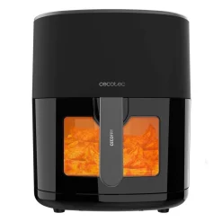 Freidora de aire Cecotec Cecofry Fantastik Window 6500 1700W 6,5L con ventana negro