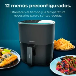 Freidora de aire Cecotec Cecofry Fantastik 6500 1700W 6,5L negro