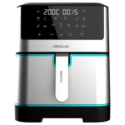 Freidora de aire Cecotec Cecofry Supreme 8000 1800W 8L 10 modos inox