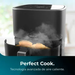 Freidora de aire Cecotec Cecofry Fantastik 5500 1500W 5,5L negro