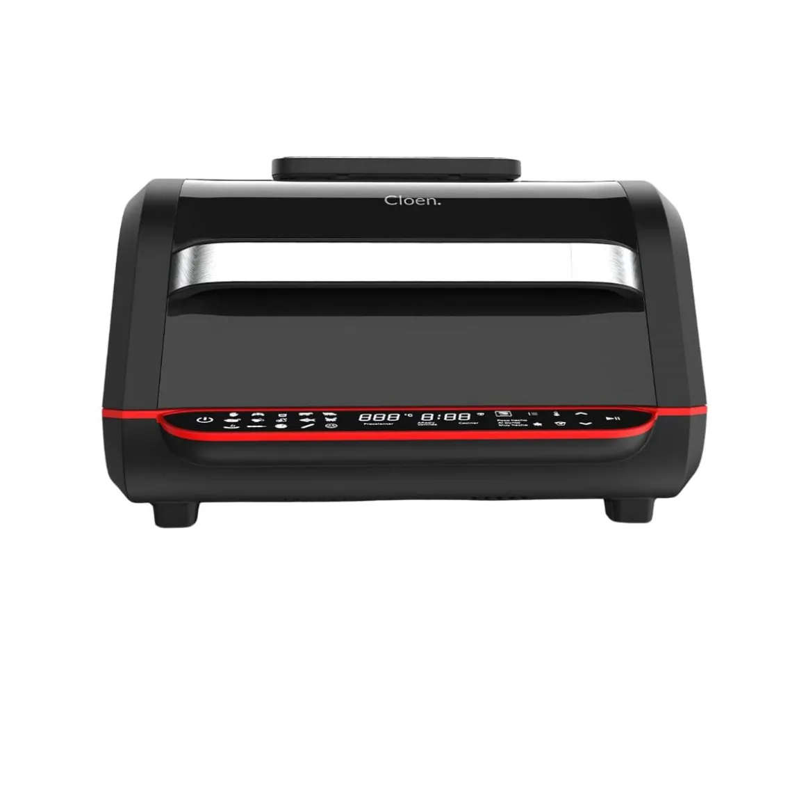 Freidora de aire Foodie Fryer Cloen 7L 8 funciones negro