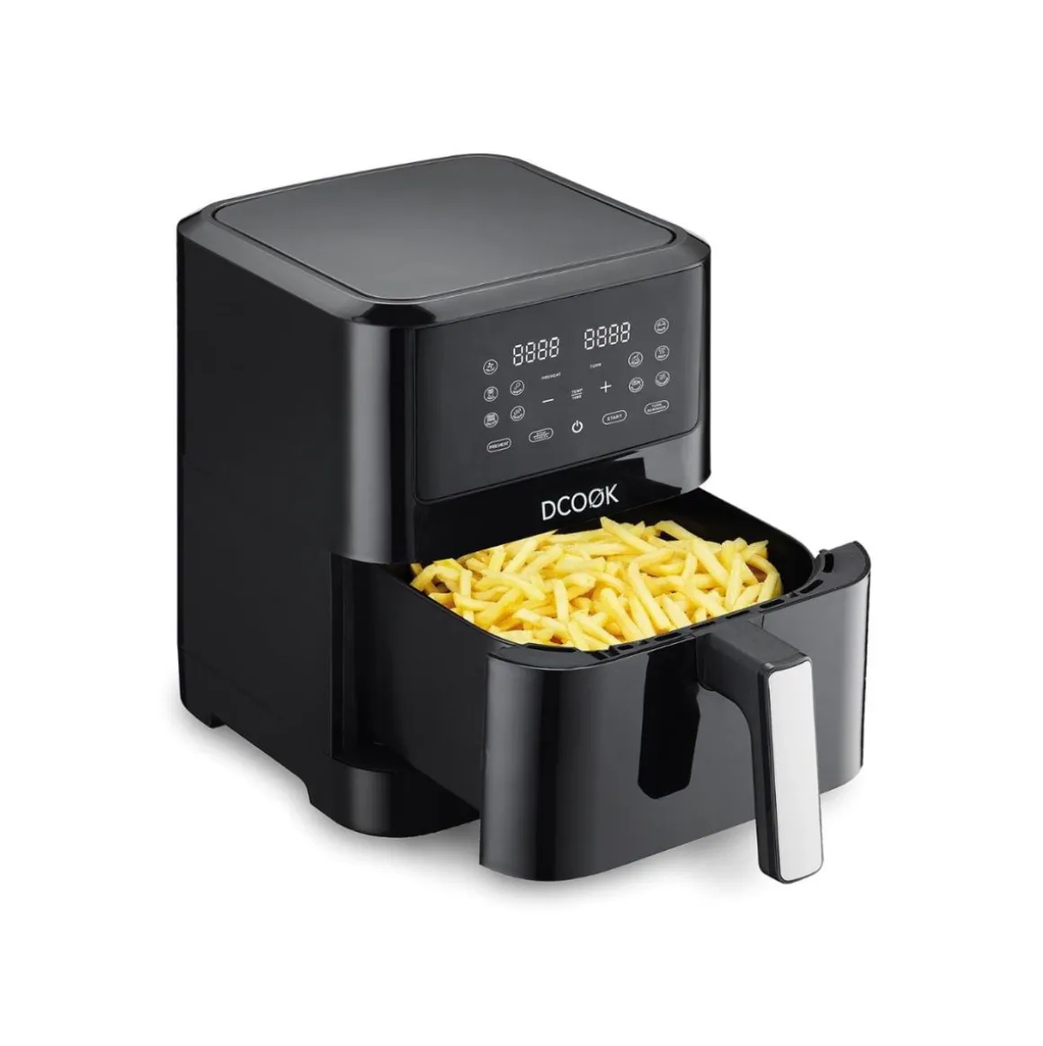 Freidora de aire Gallery Dcook 1800W 8L 8 programas negro
