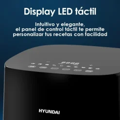 Freidora de aire Hyundai HAF7000D 1800W 7L 10 programas negro