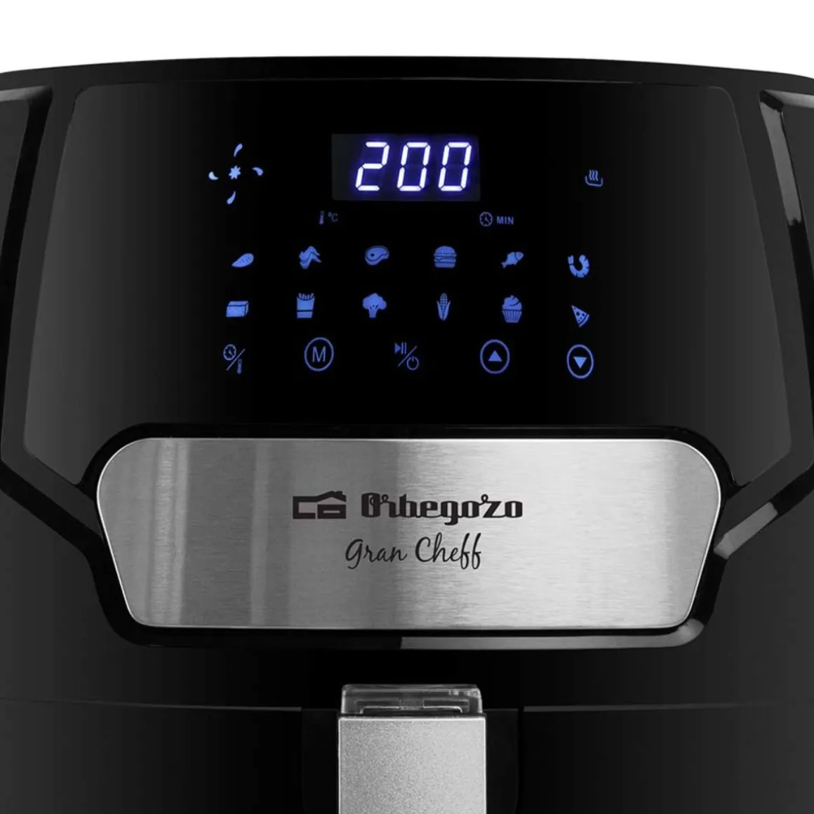 Freidora de aire Orbegozo FDR65 4L 1500W 12 programas negro