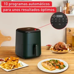 Freidora de aire Tefal EY245310 5L 10 programas verde