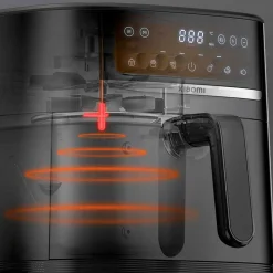 Freidora de aire Xiaomi Air Fryer 1500W 6L 6 modos negro