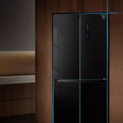 Frigorífico americano Infiniton AMCB-580CD90NEC Total No Frost 456L E negro 190 cm