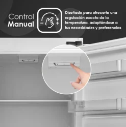 Frigorífico combi Aspes ACI1775500E integrable cíclico 251L E blanco 177 cm