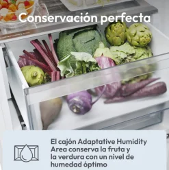 Frigorífico combi Candy Fresco 500 No Frost 355L E blanco 185 cm