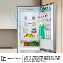 Frigorífico combi Hisense RB390N4ACE No Frost 304L E inox 186 cm