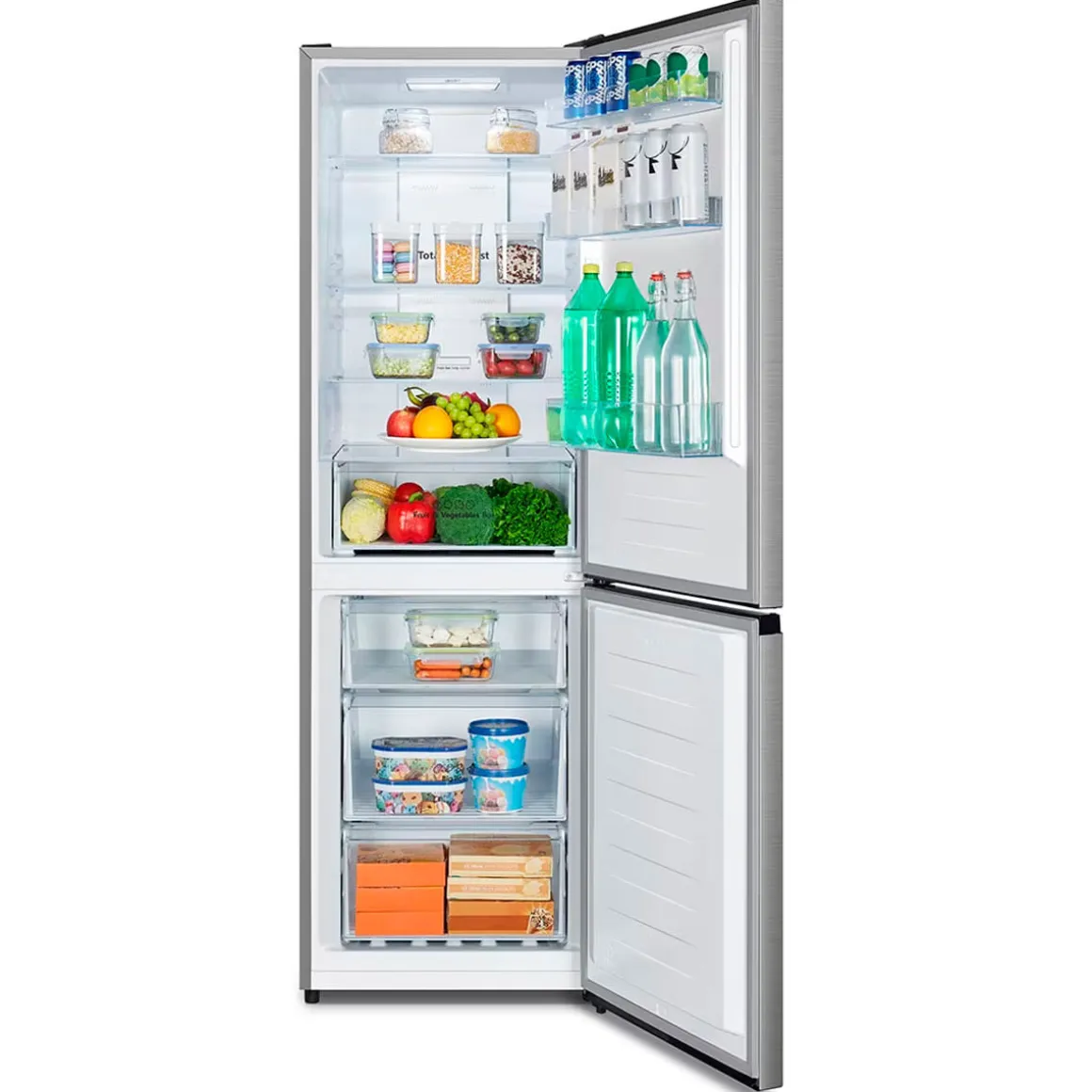 Frigorífico combi Hisense RB390N4BCC Total No Frost 304L Inverter C inox 186 cm