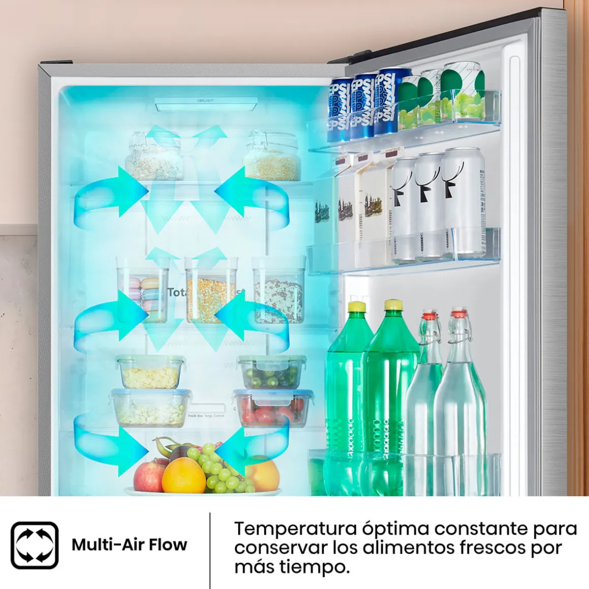 Frigorífico combi Hisense RB390N4BCC Total No Frost 304L Inverter C inox 186 cm
