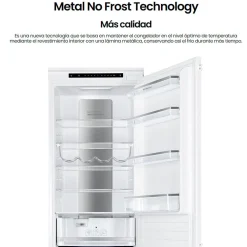 Frigorífico combi Infiniton FGC-BB39N Metal No Frost 270L control Tri-Zona E blanco 193,7 cm