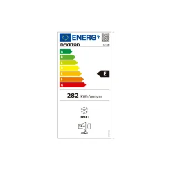 Frigorífico de 1 puerta Infiniton CL-73H Total No Frost 380L E blanco 185,5 cm