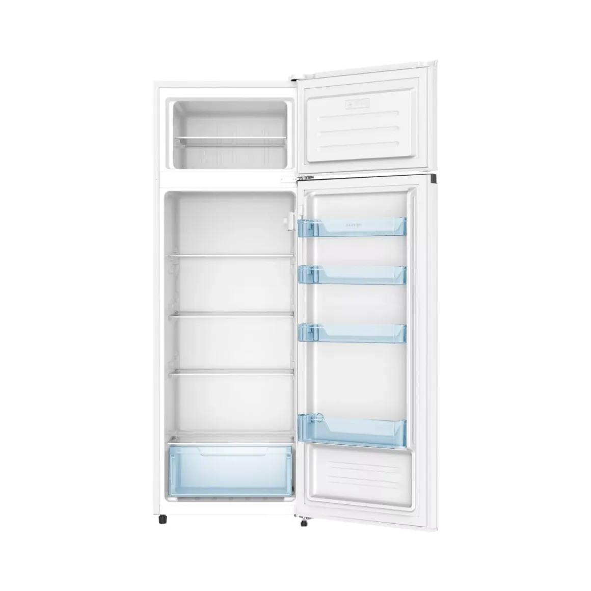 Frigorífico doble puerta Infiniton FG-239D16WEV1 cíclico 239L E blanco 160 cm