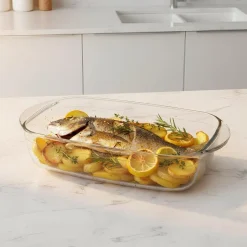 Fuente Ocuisine diseño rectangular con tapa vidrio 4,1L
