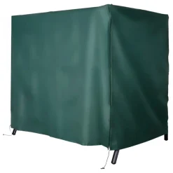 Funda Outsunny para balancín exterior verde 164x205x124 cm