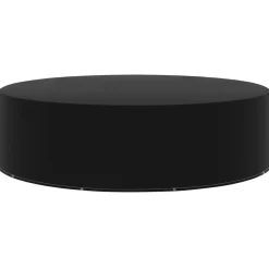 Funda para muebles de jardín 10 ojales aluminio negro Ø325x90 cm