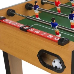 Futbolín CB Games estructura madera +6A marrón/negro 65x91x46 cm