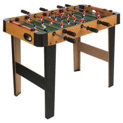 Futbolín CB Games estructura madera +6A marrón/negro 65x91x46 cm