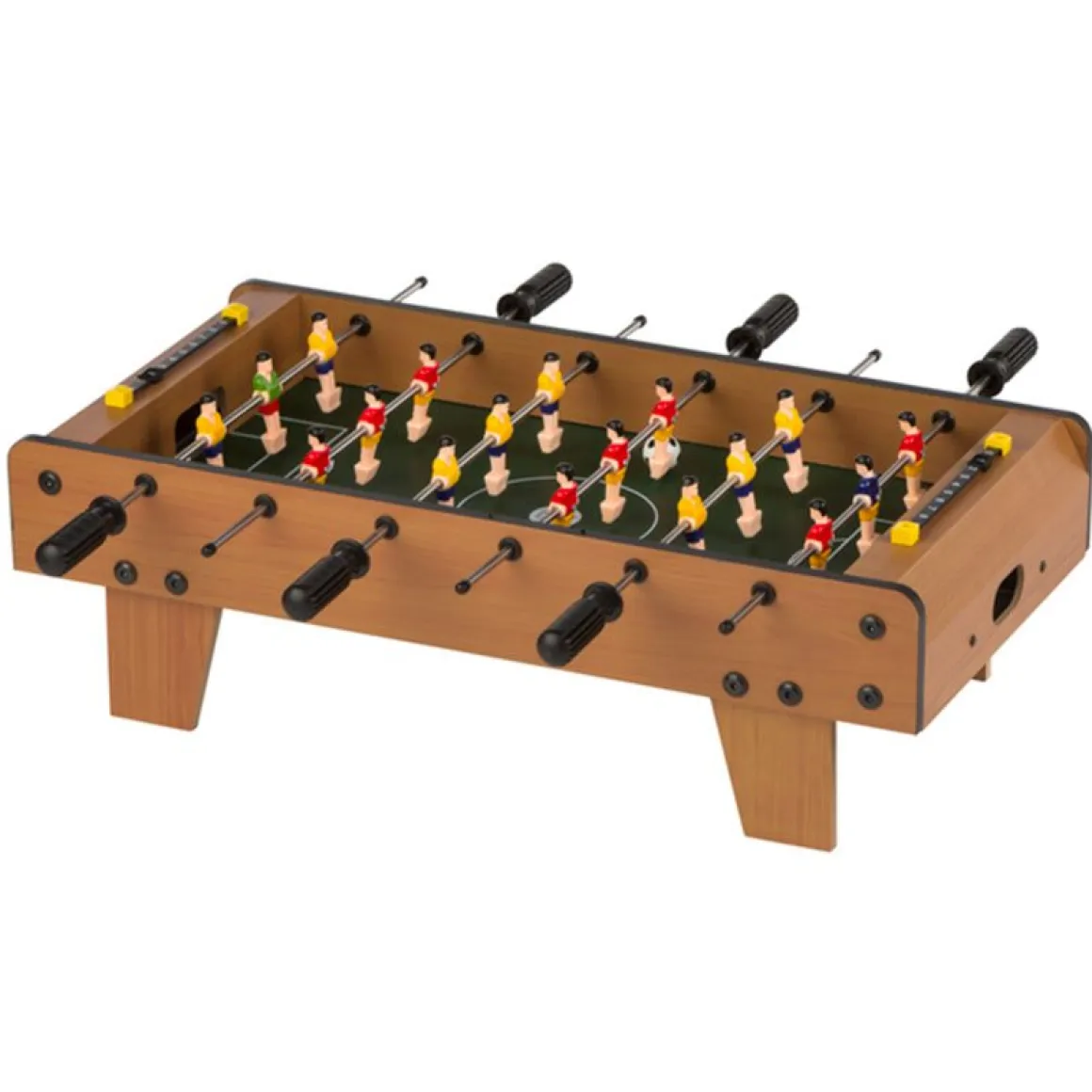 Futbolín sobremesa CB Games estructura madera +6A marrón 20x60x30 cm