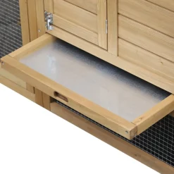 Gallinero Pawhut madera 87x150,5x54 cm
